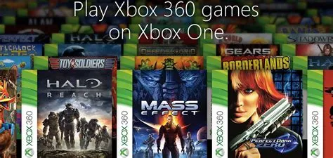 Can i use xbox 360 games for xbox one?