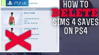 How do i delete a sim from ea?