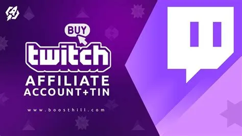 Can you have 2 twitch affiliate accounts?