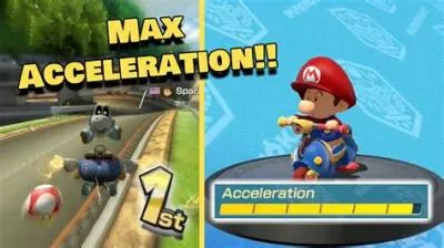 Is speed better than acceleration mario kart 8?