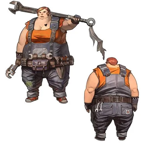 Who is the fat character in borderlands?