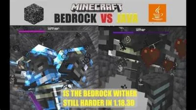 Which is harder java or bedrock?