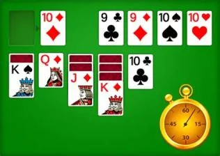 What is the average solitaire game?