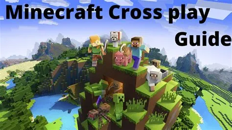 How do you make minecraft crossplay?