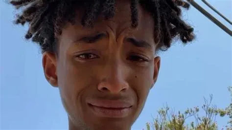 Why did jaden smith cry?