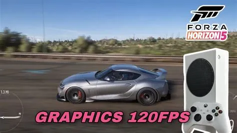 Does forza 5 have 120 fps?