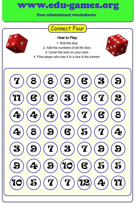 Does a dice add up to 21?