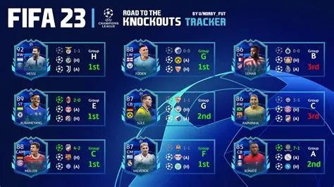 How do ucl upgrades work fifa 23?