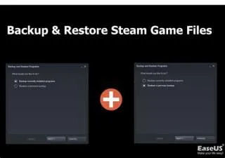 Does steam backup save files?