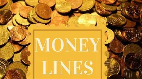 Does money line mean who wins?