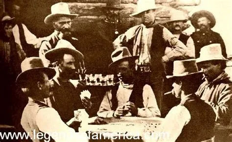 What kind of poker was played in 1800s?