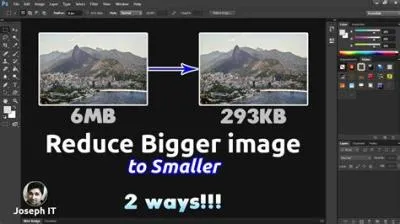 How do i reduce the size of a web page in photoshop?