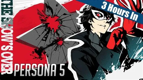 How many hours is persona 5?