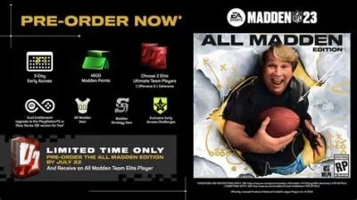 When can you stop pre-ordering madden 23?