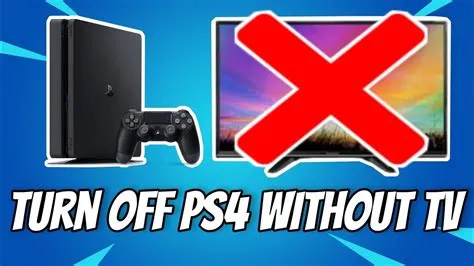 Will ps4 turn off?