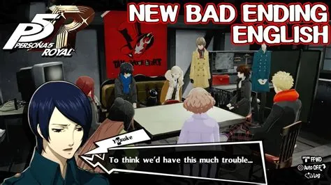 What is the bad end of persona 4?