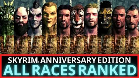 What is the best race in skyrim anniversary?