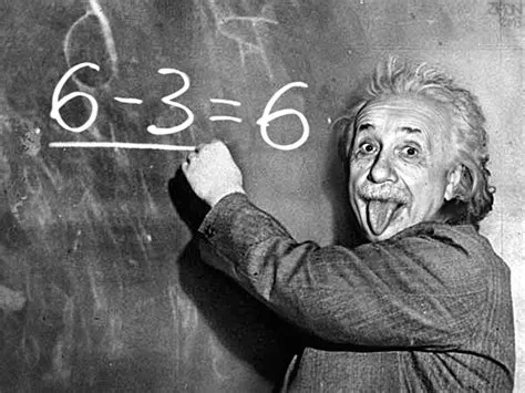 Did einstein study math or physics?