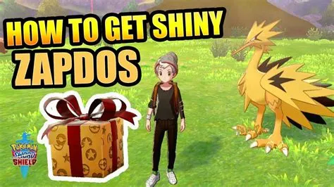 How do you claim a shiny zapdos sword?