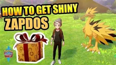 How do you claim a shiny zapdos sword?