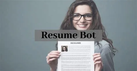 Are there resume bots?