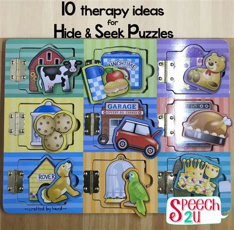 How are puzzles used in therapy?