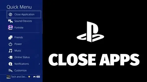 Is it bad to turn off ps4 without closing application?