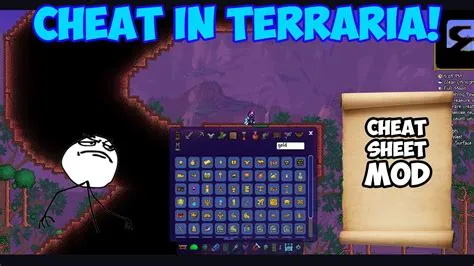 Is god mode cheating in terraria?