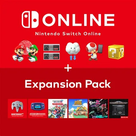 Is nintendo switch expansion pack free?