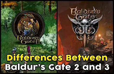 What is the difference between baldurs gate and baldurs gate enhanced?