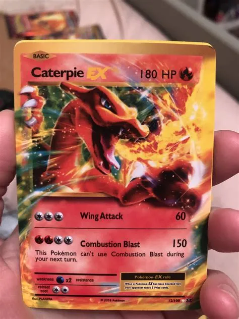 Is the caterpie charizard real?