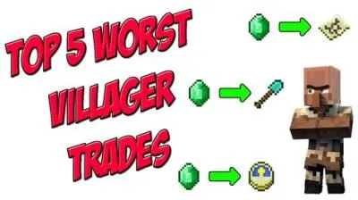 Why villager trades are bad?