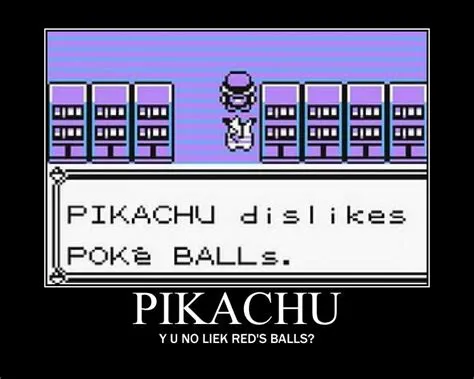 What does pikachu dislikes?