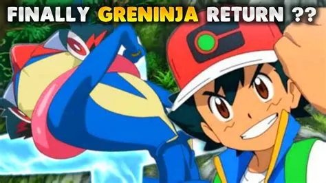 Will greninja return to ash in galar?