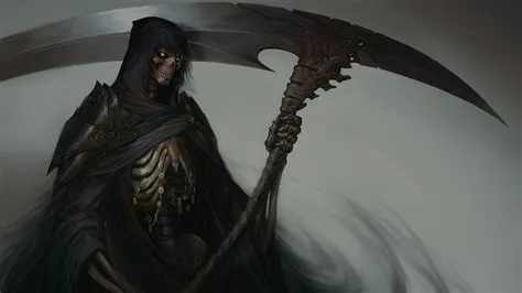 Why does death have a scythe?