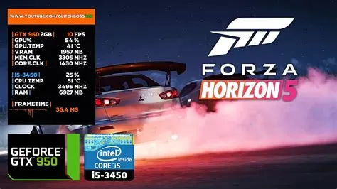 Can forza horizon run on 2gb ram?