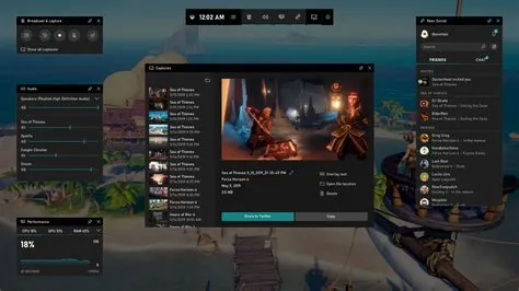 Where is xbox game bar on windows 10?