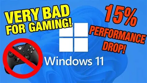 Is windows 11 still worse for gaming?