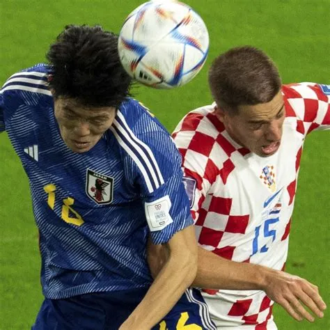 How did croatia beat japan?