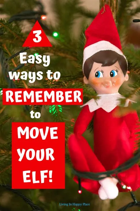 Do parents move the elf on the shelf every night?