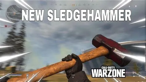 Is warzone a sledgehammer?