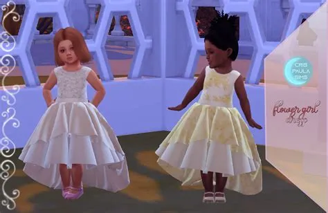 How many flower girls can you have sims 4?