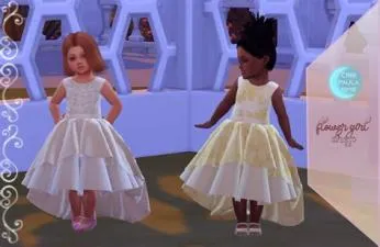 How many flower girls can you have sims 4?