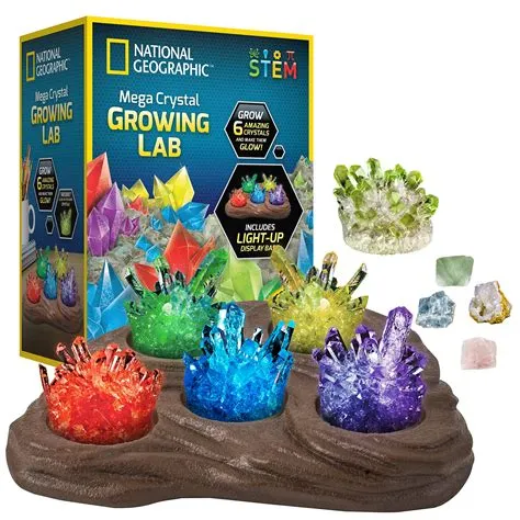 How do crystals grow?