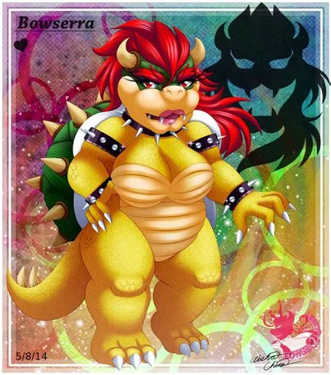 What turns bowser into a girl?