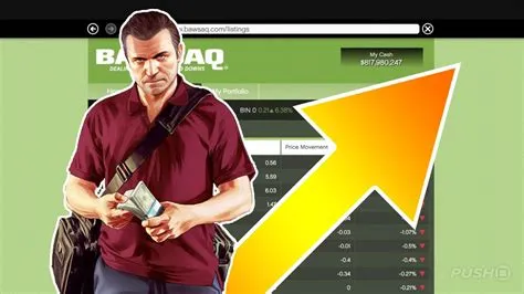 Is it smart to buy stocks in gta v?