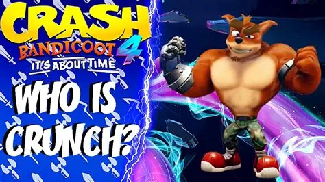 What happened to crunch bandicoot?