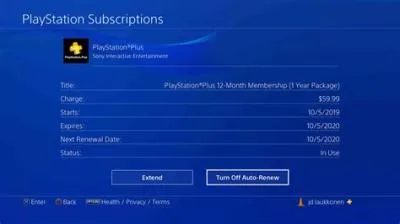 What happens if you cancel playstation plus?