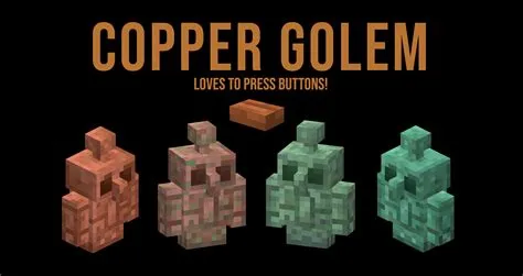 How do you heal a copper golem?