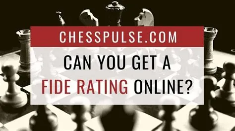 Does it cost money to get a fide rating?